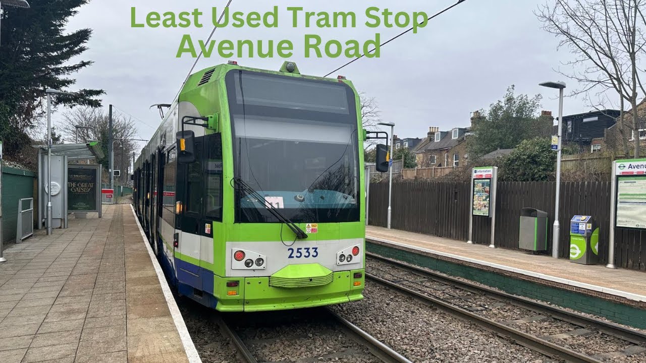 Least Used Croydon Tramlink Stop-Avenue Road
