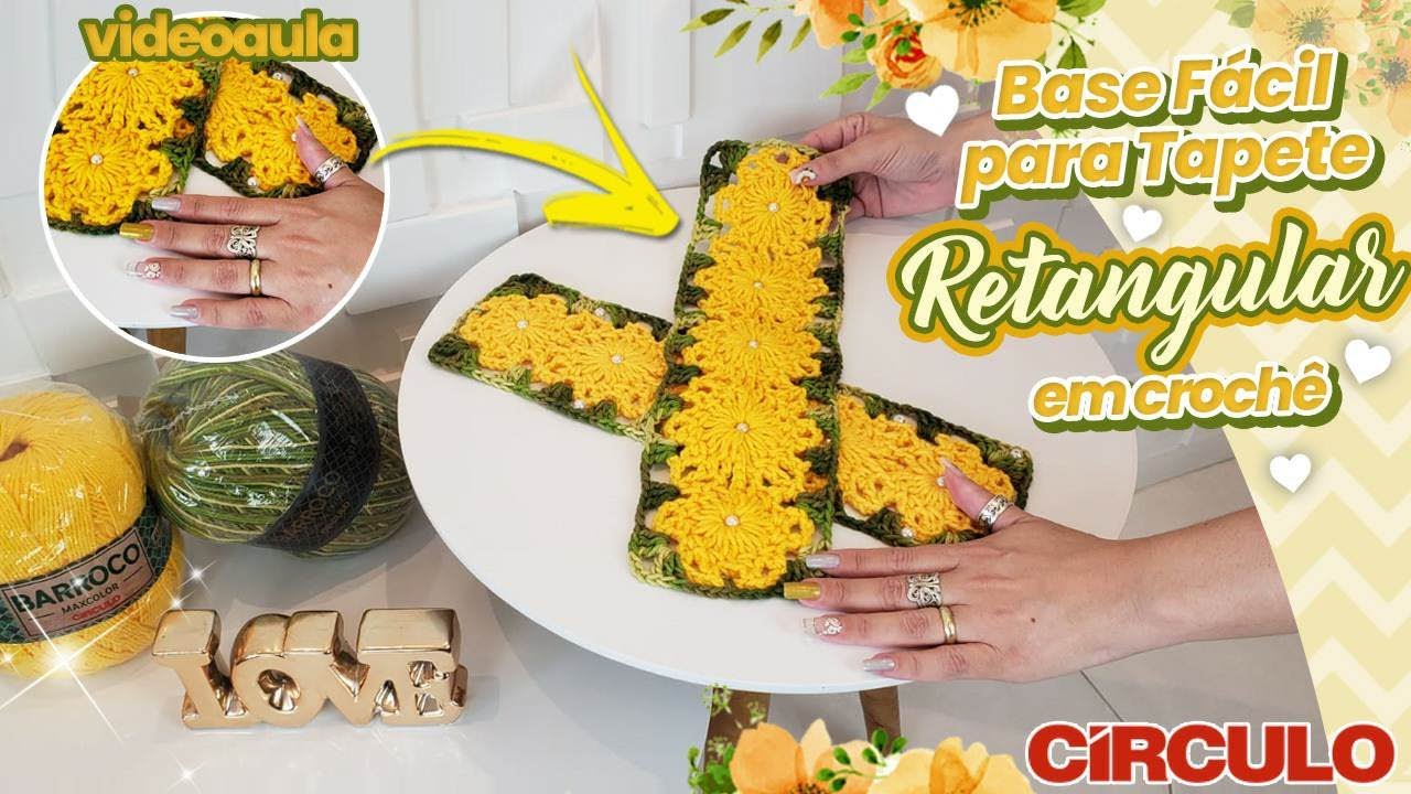 BASE FÁCIL PARA TAPETE  RETANGULAR De Forma Rápida e Econômica