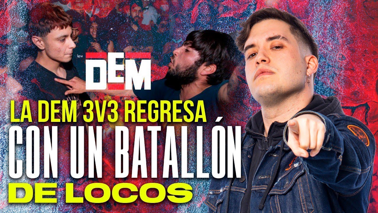 LA DEM REGRESA CON UN BATALLÓN   DE LOCOS 😍😍😍😍