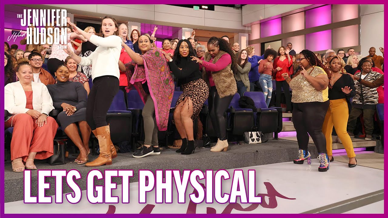 Jennifer Hudson and the Audience Play ‘Let’s Get Physical’