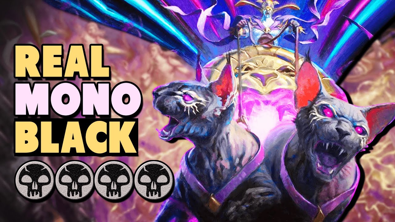 💀 MONO BLACK is MORE BUSTED than EVER! 💀 |  MTG Arena Standard