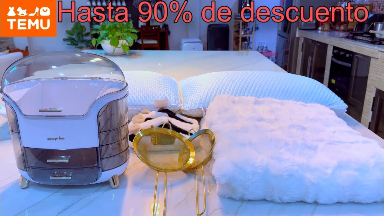 🛍️Súper HOUL de TEMU productos de muy buena calidad Hasta 90% de descuento!!!🛍️
