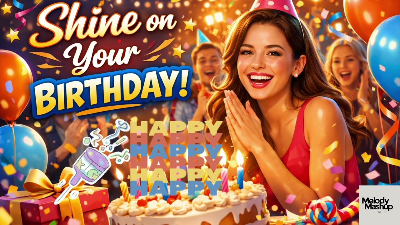 Happy Birthday Song 🎂 | Best Birthday Music for Celebration 🎉