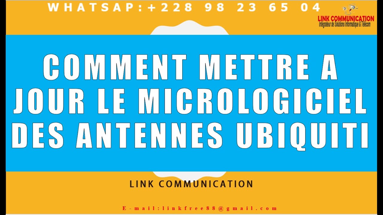 nanostation M2 Et M5: mettre à jour firmware des antennes de ubiquiti