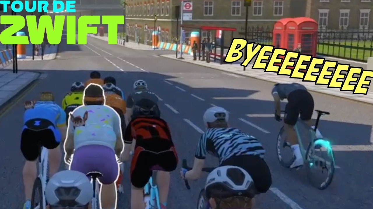 Everyone Got DROPPED in this Tour de Zwift Race