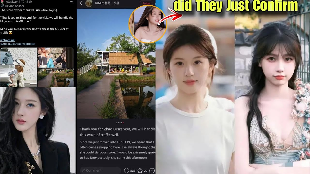 Zhao Lusi's Comment About Esther Yu's Controversy Sparks Weibo Frenzy