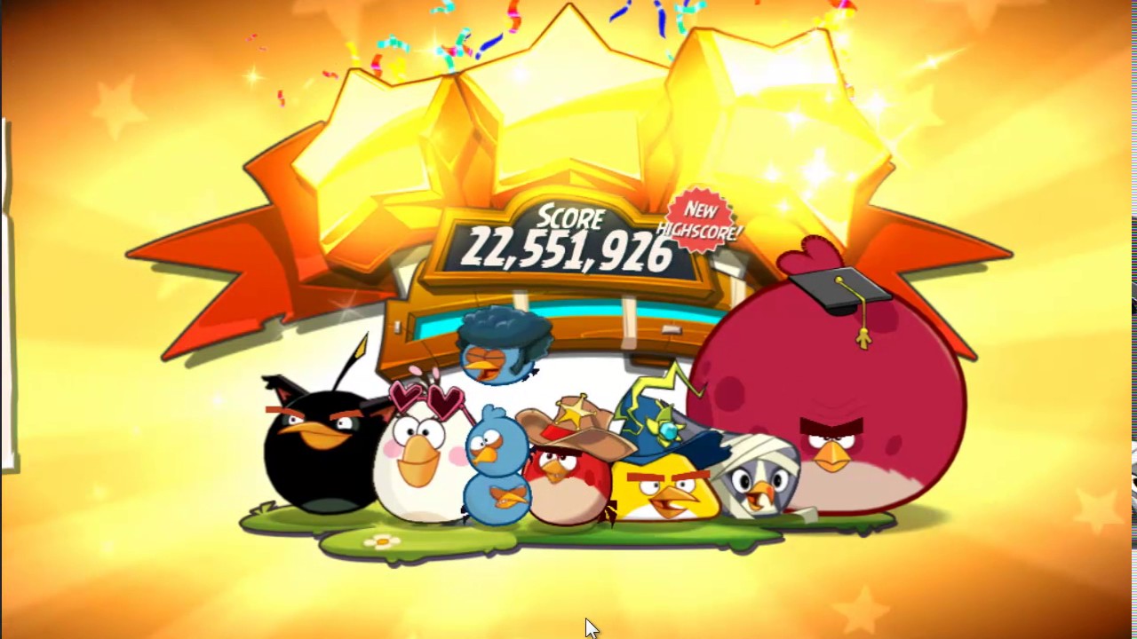 Angry Birds 2 Levels 281 - 320 Bamboo Forest Snotting Hill (No spells)