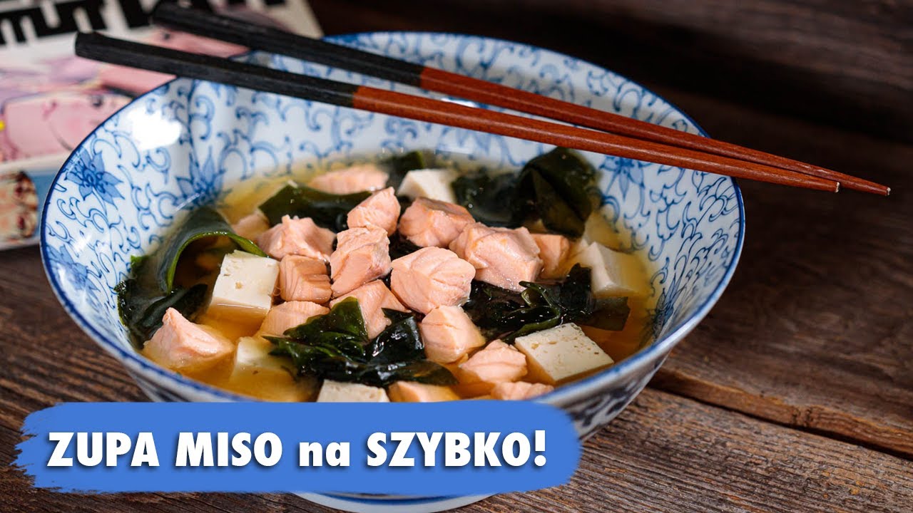 ZUPA MISO - przepis na szybko! 🍜 Mało składnik&oacute;w! | UMAMI