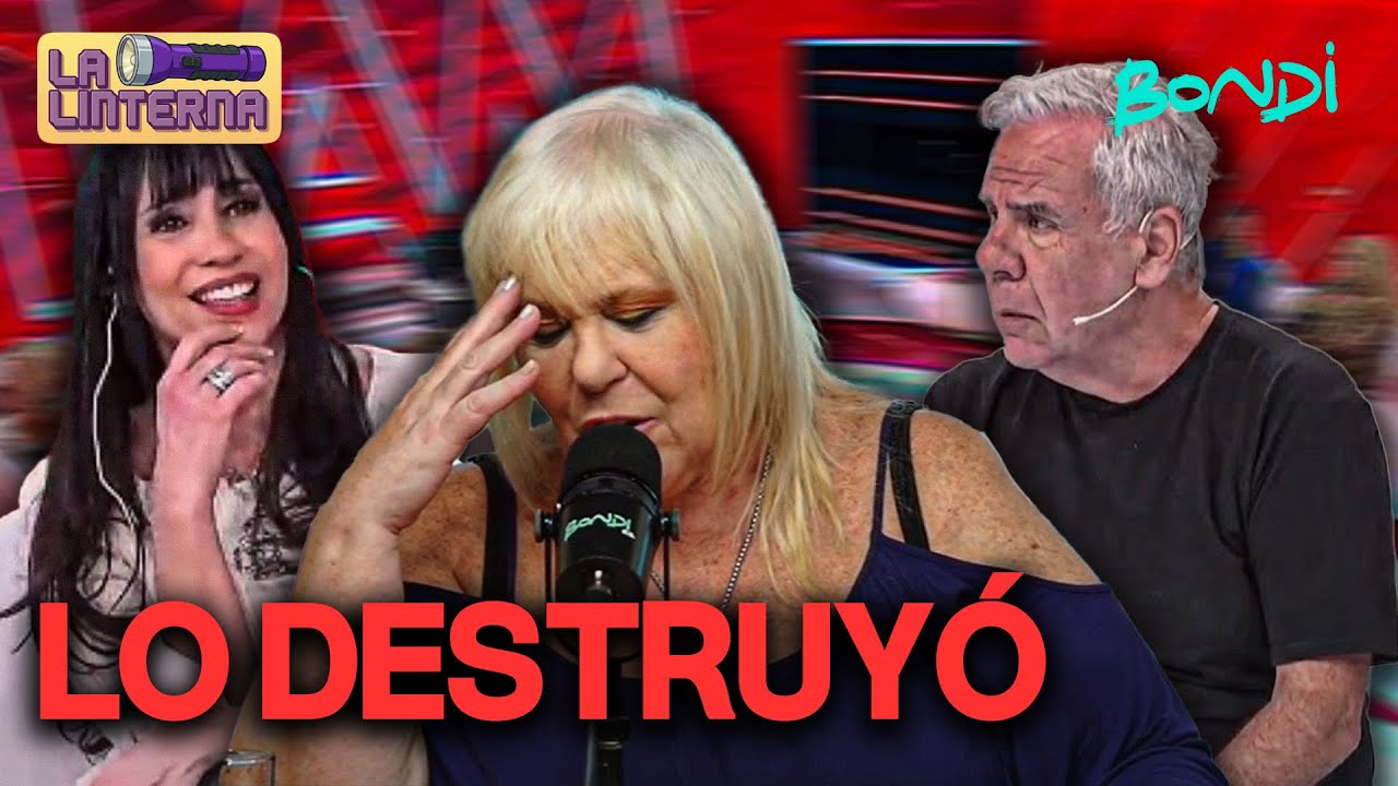 LAURA UBFAL NO TUVO PIEDAD CON ESTEBAN MIROL | LA LINTERNA 05/02 #bondi #lam