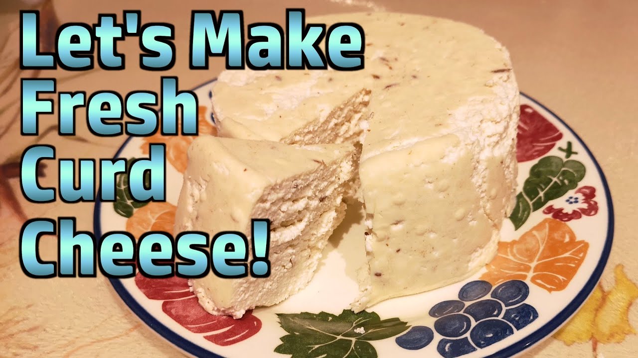 Making Curd Cheese Using The Acid-Set Method