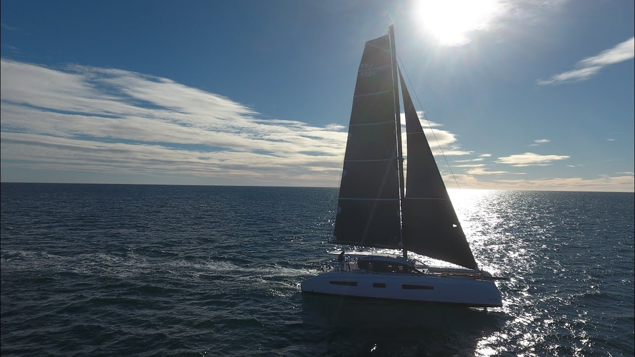 First sail on the Outremer 55 - Sailing Greatcircle (EP.200)