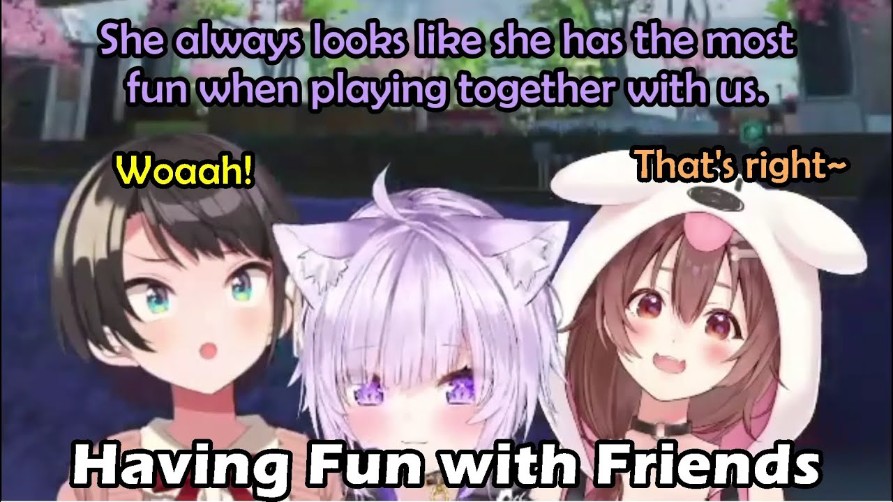 Korone Telling Harsh Moment When Playing Solo but Really Having Fun When Playing With Okayu & Subaru