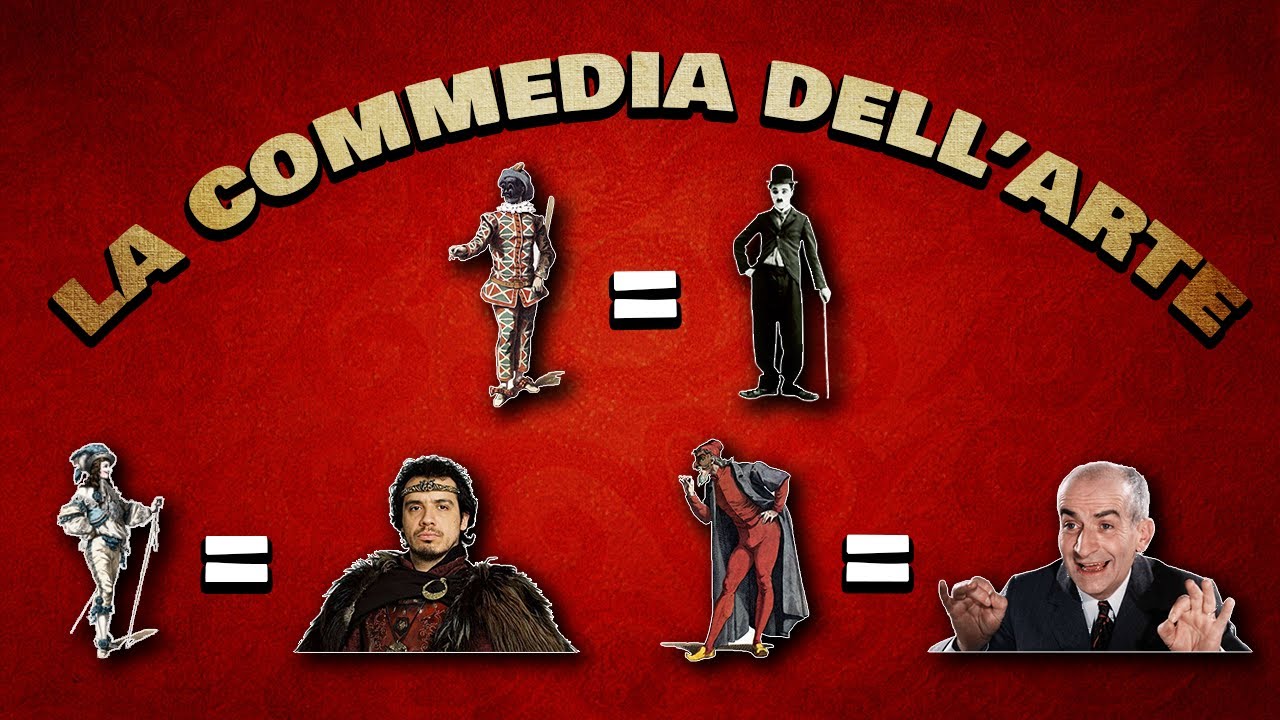 La Commedia Dell'Arte, de Machiavel à Kaamelott en passant par De Funès