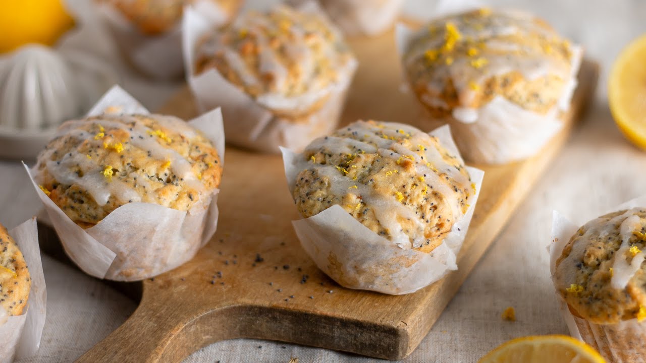 MUFFINS CITRON PAVOT (vegan) | Facile, économique