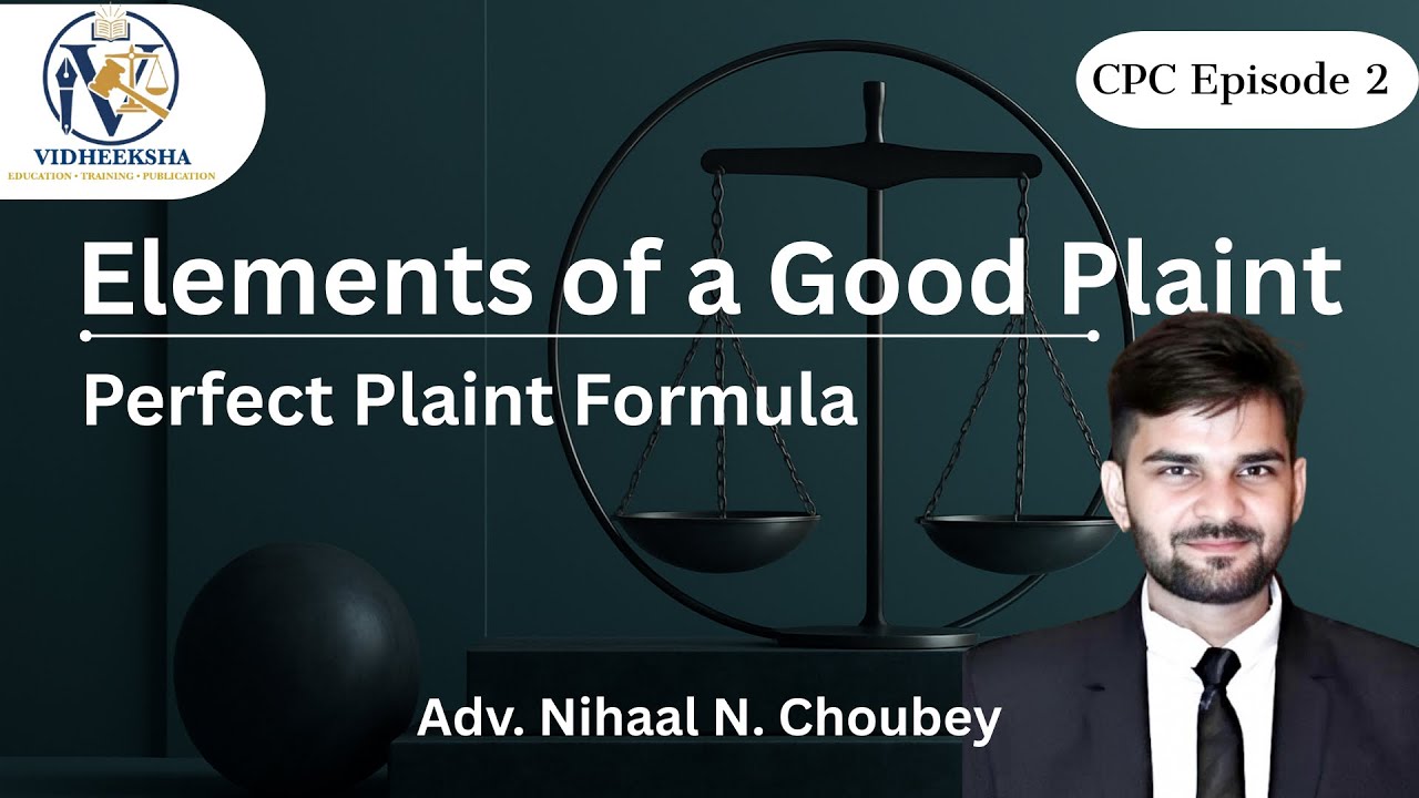 Ek Achhi Plaint (वादपत्र) Kaise Likhein? | Plaint Drafting in Hindi | CPC Practical for Advocates