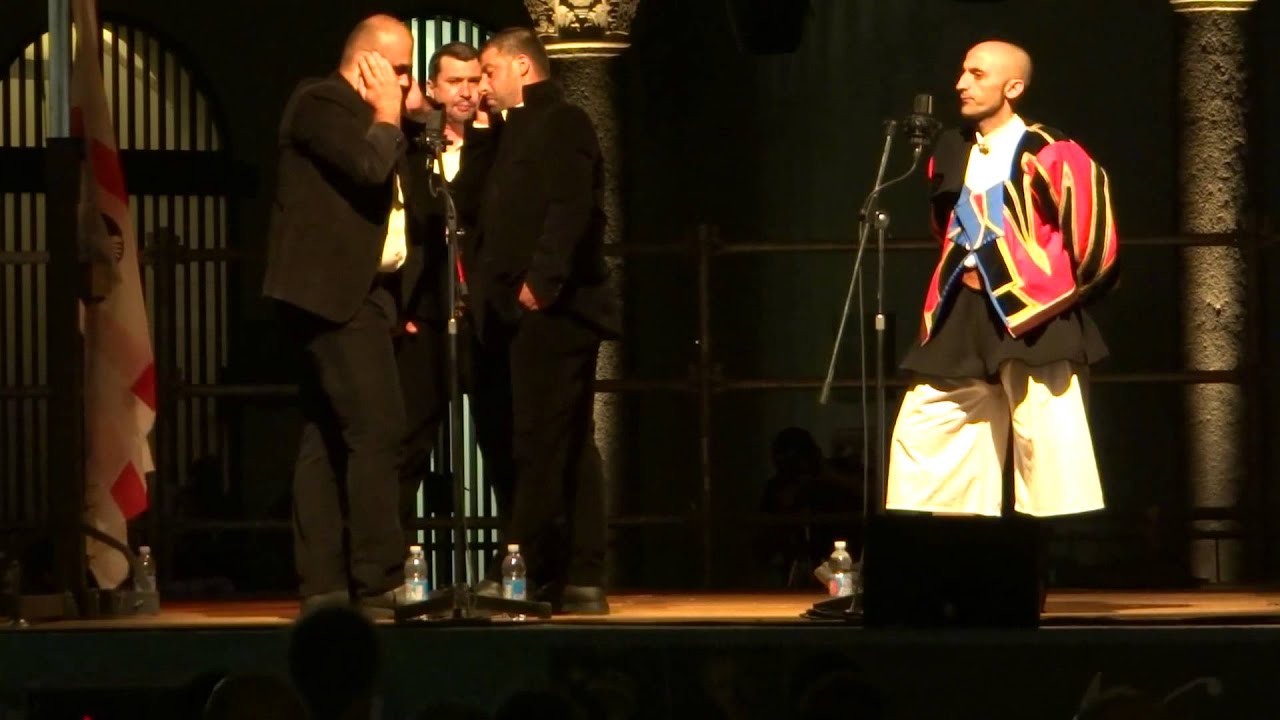 Tenore Sos Emigrantes - Muttos - Concerto a Castello Sforzesco, Milano
