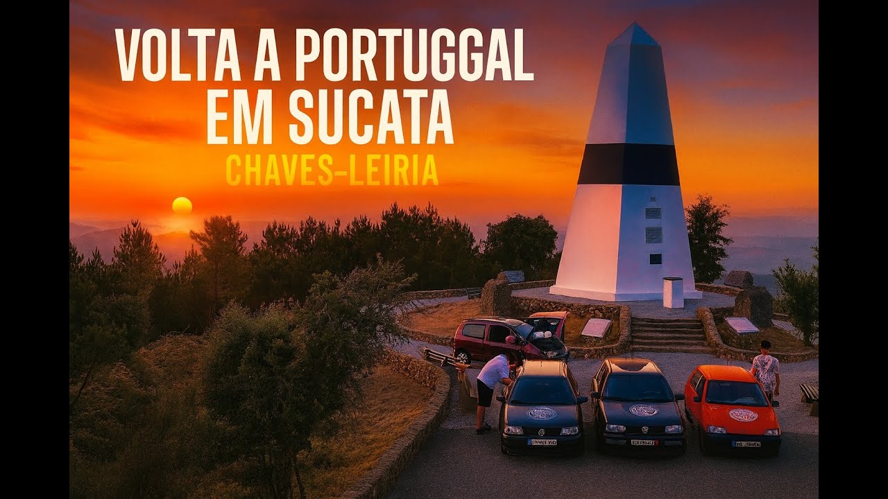 🚗💥O Reboque da 💥 Volta a Portugal em Sucata II - Chaves → Leiria