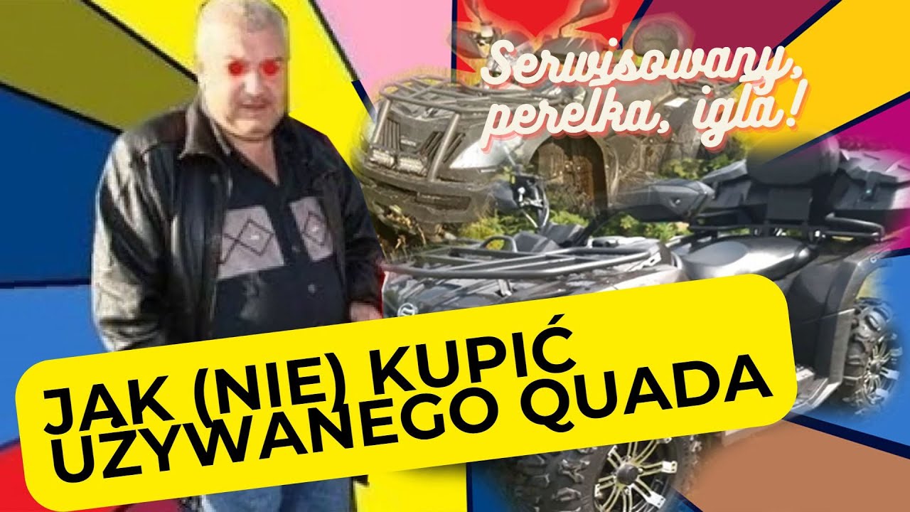 [40] Kupujemy używanego QUAD'a - jak (nie) kupić GOES 450 i CF MOTO 520? Sprzedawca kłamie!