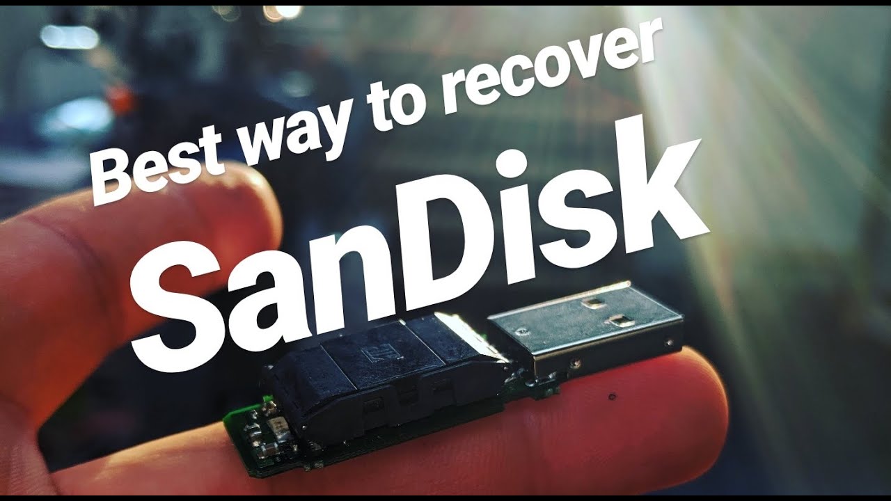 Sandisk Cruzer will not show up. How to recover data using a donor flash drive