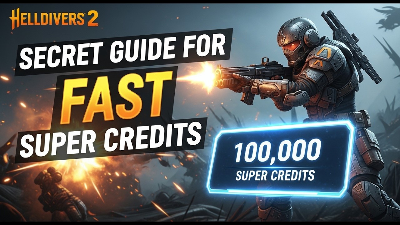 Helldivers 2 - FAST Super Credits Secret Guide🔥