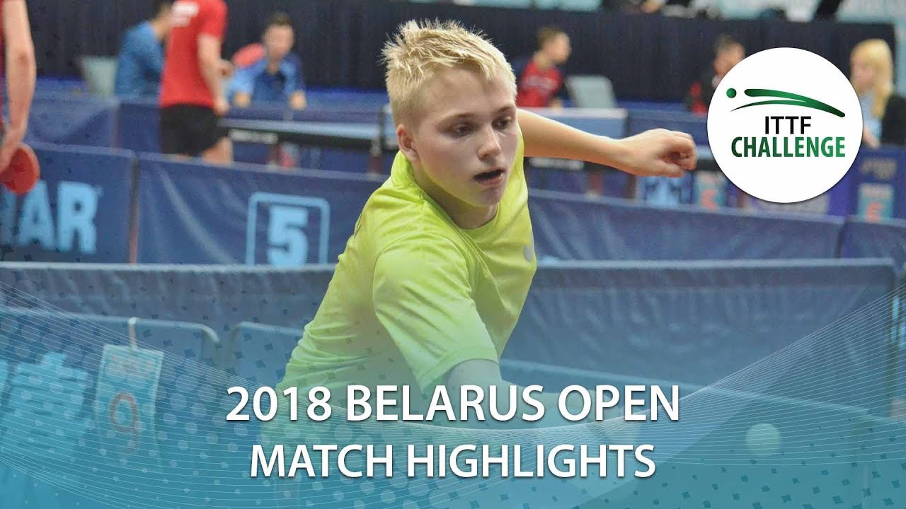 Florent Lambiet vs Maksim Grebnev | 2018 ITTF Challenge Belarus Open Highlights (R64)