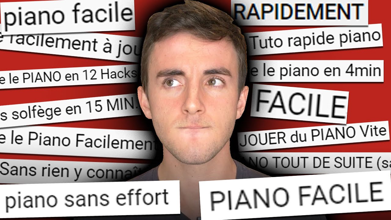 Apprendre le piano ça n'est pas 