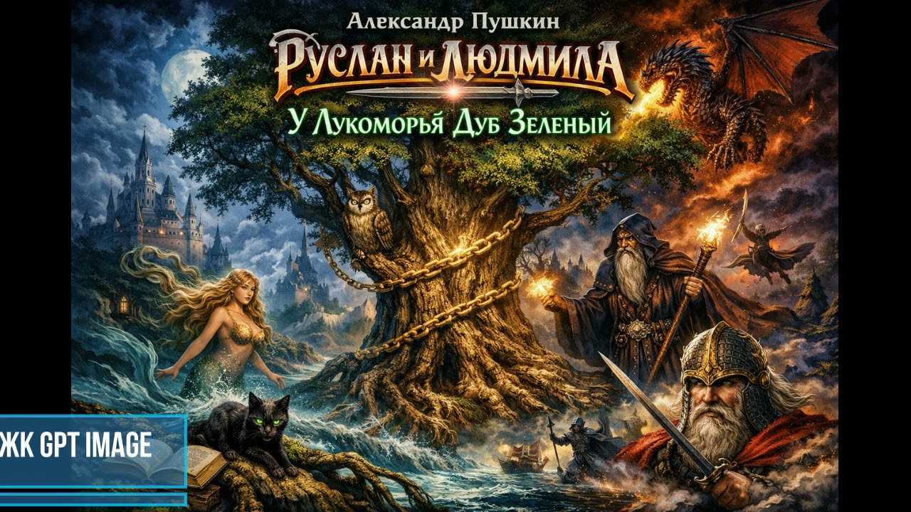 У Лукоморья дуб зеленый