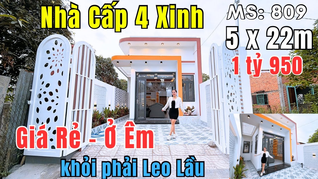 ✅ BỎ TIỀN THUÊ TRỌ hay 1 TỶ CÓ NHÀ RIÊNG 2PN GẦN KCN Cầu Tràm - Vợ Chồng Trẻ Ở Thoải Mái 