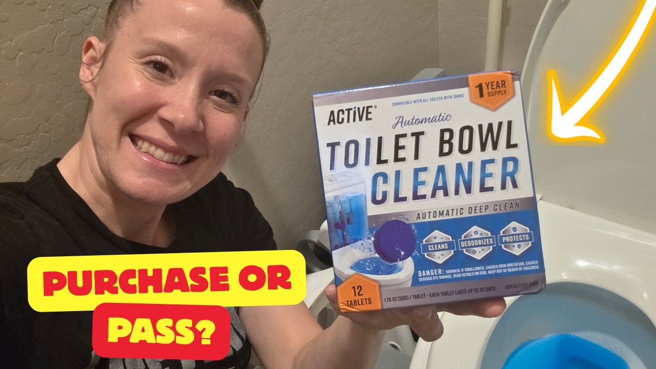 Automatic Toilet Cleaner Tablets Review 🚽 | Do These Blue Tank Tabs Actually Work?