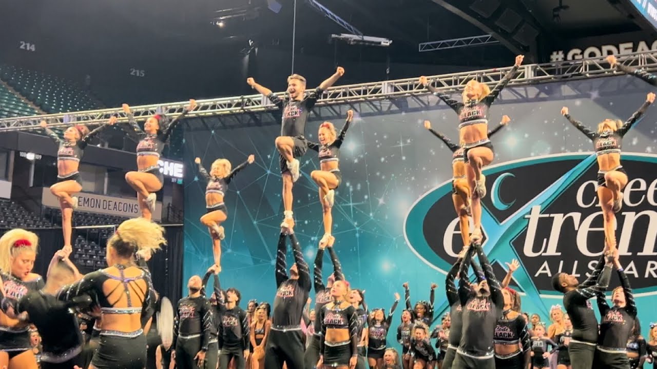 Cheer Extreme Code Black Showcase 2024