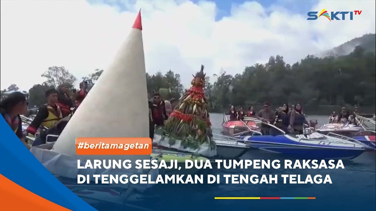 MAGETAN  - Unik dan Sakral, Tradisi Larung Sesaji Telaga Sarangan Magetan