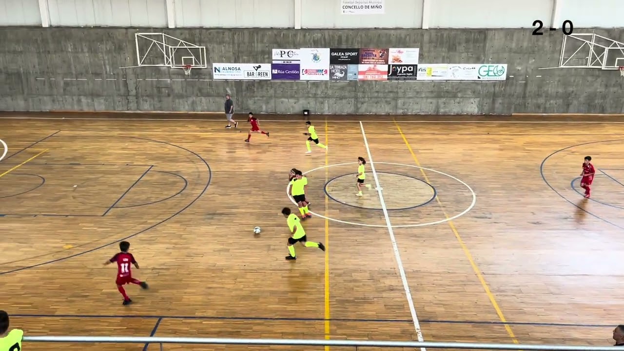 Torneo de Verano de Futbol Sala Miño 2025. Jornada 3. 5 CORUÑA - ALAMEDA XARIO (5-1)