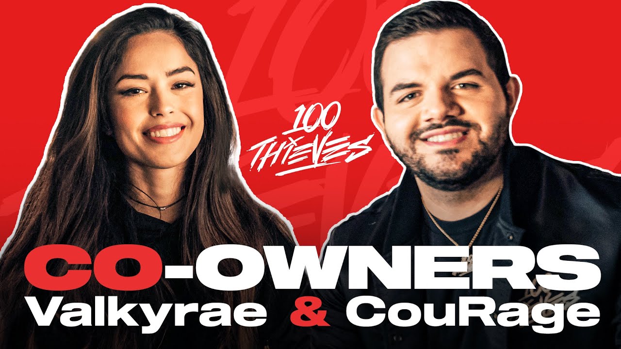 Valkyrae and Courage Become Co-Owners of 100 Thieves!