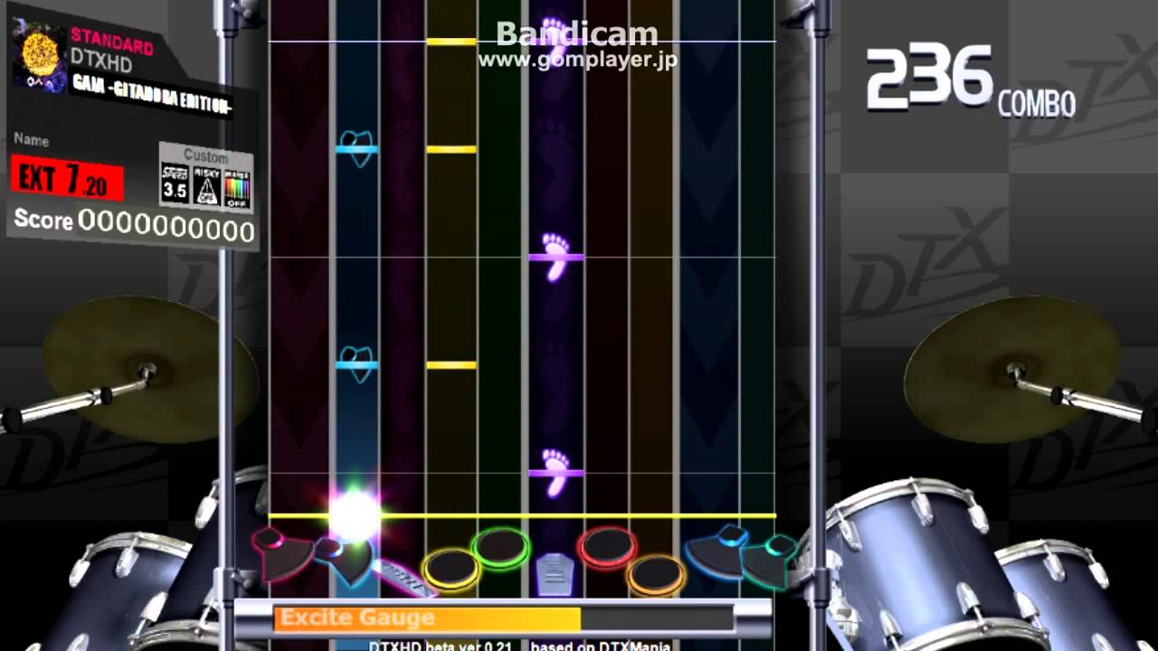 【DTXHD】 GAIA -GITADORA EDITION- / 猫叉L.E.D.Master+ 【私立BEMANI学園】