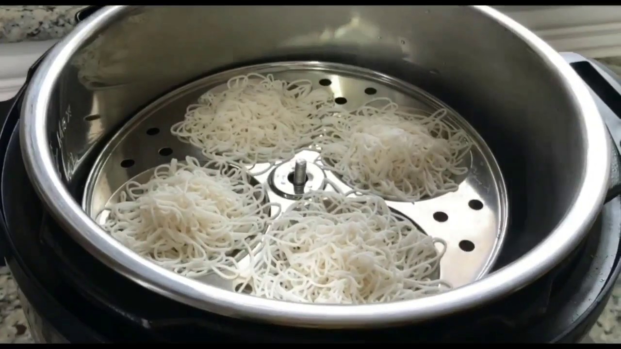HOW TO STEAM IDIYAPPAM IN INSTANT POT|RICE NOODLES BREAKFAST RECIPES