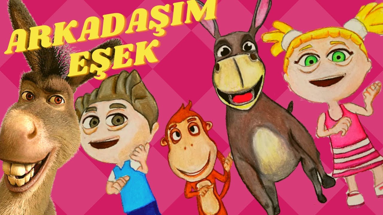 KUKULİ ARKADAŞIM EŞEK🎶 KUKULİ BOYAMA VE ÇİZİMİ🎨ARKADAŞIM EŞEK ŞARKISI🎶