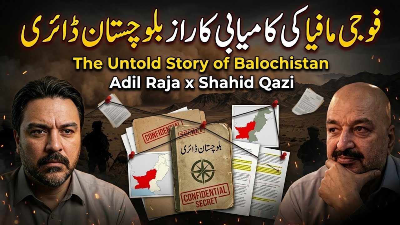 The Secret of Military Mafia's Success in Pakistan || Adil Raja x Shahid Qazi