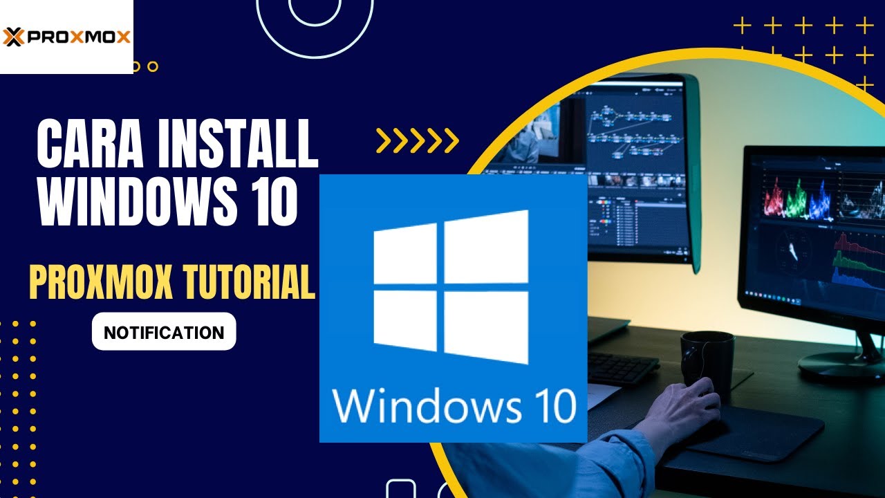 Cara Install Windows 10 Pro di Proxmox
