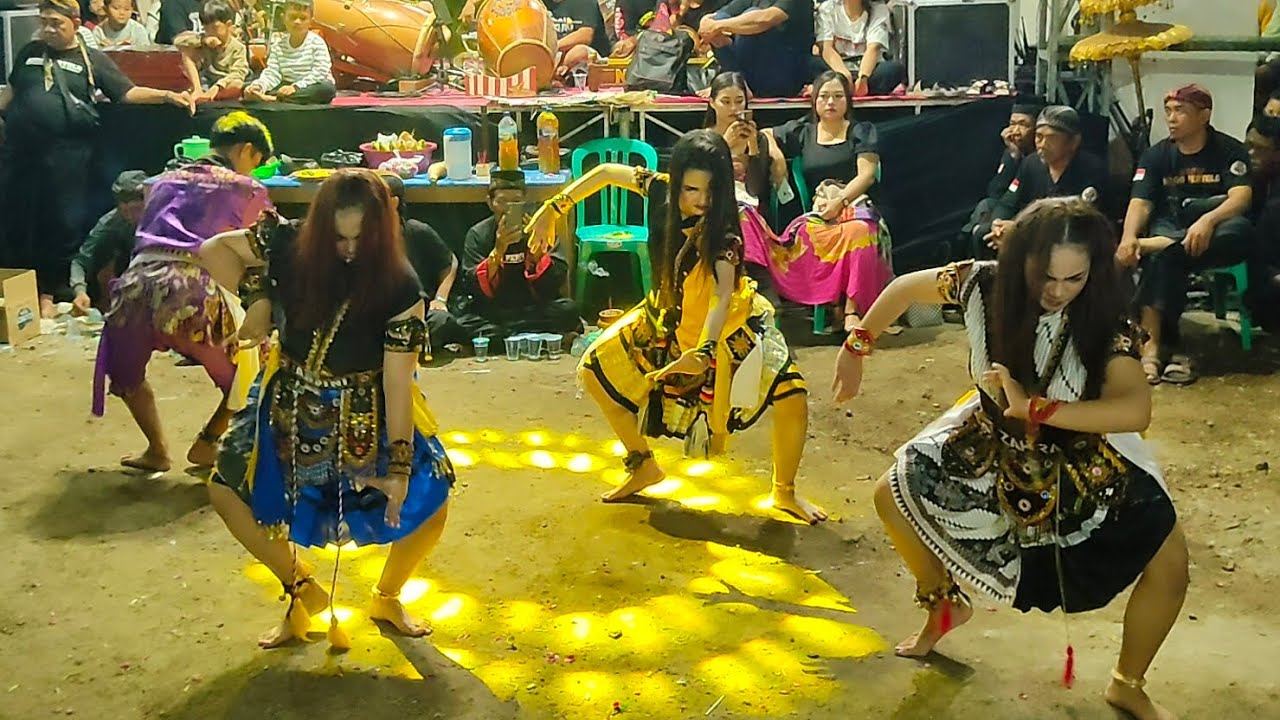 SOLAH LUWES DECHA ZAHRA  ANDINI 3 RATU CELENG CANTIK JARANAN NOGO PERTOLO