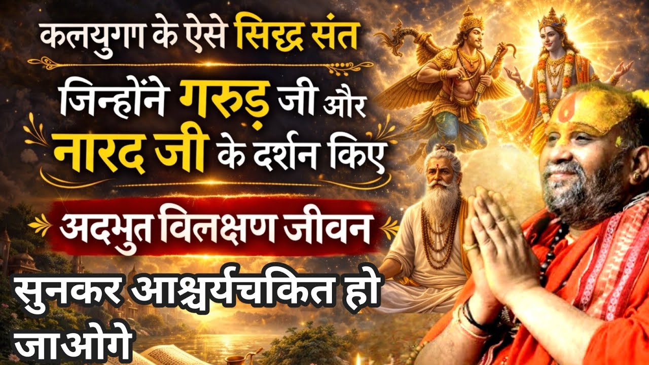 “कलयुग के ऐसे सिद्ध संत जिन्होंने गरुड़ जी और नारद जी के दर्शन किए |अद्भुत जीवन” अवश्य सुने।#satsang