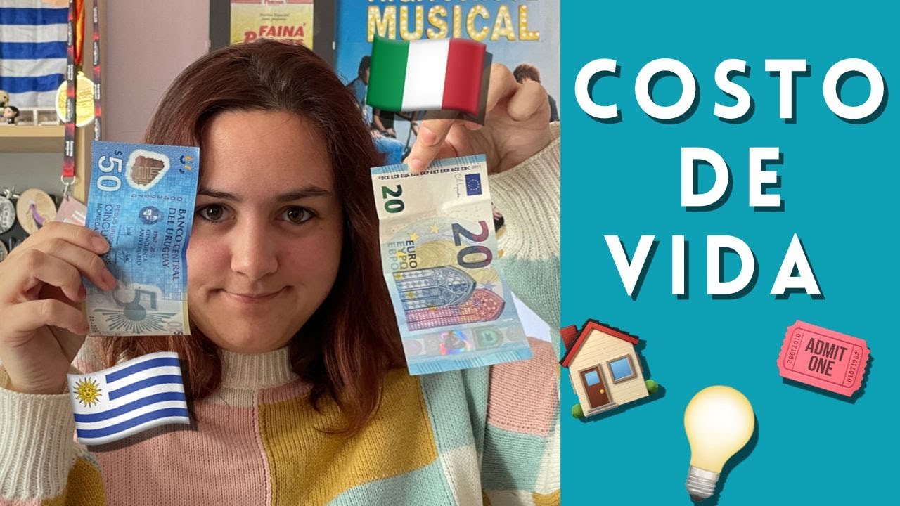 Dónde rinde más el dinero? GASTOS Y SUELDOS ! #uruguay  VS. #italia  | Comparando costos de vida
