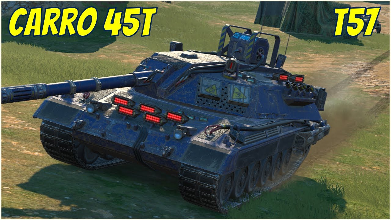 Carro 45t & T57 Heavy Tank ● WoT Blitz