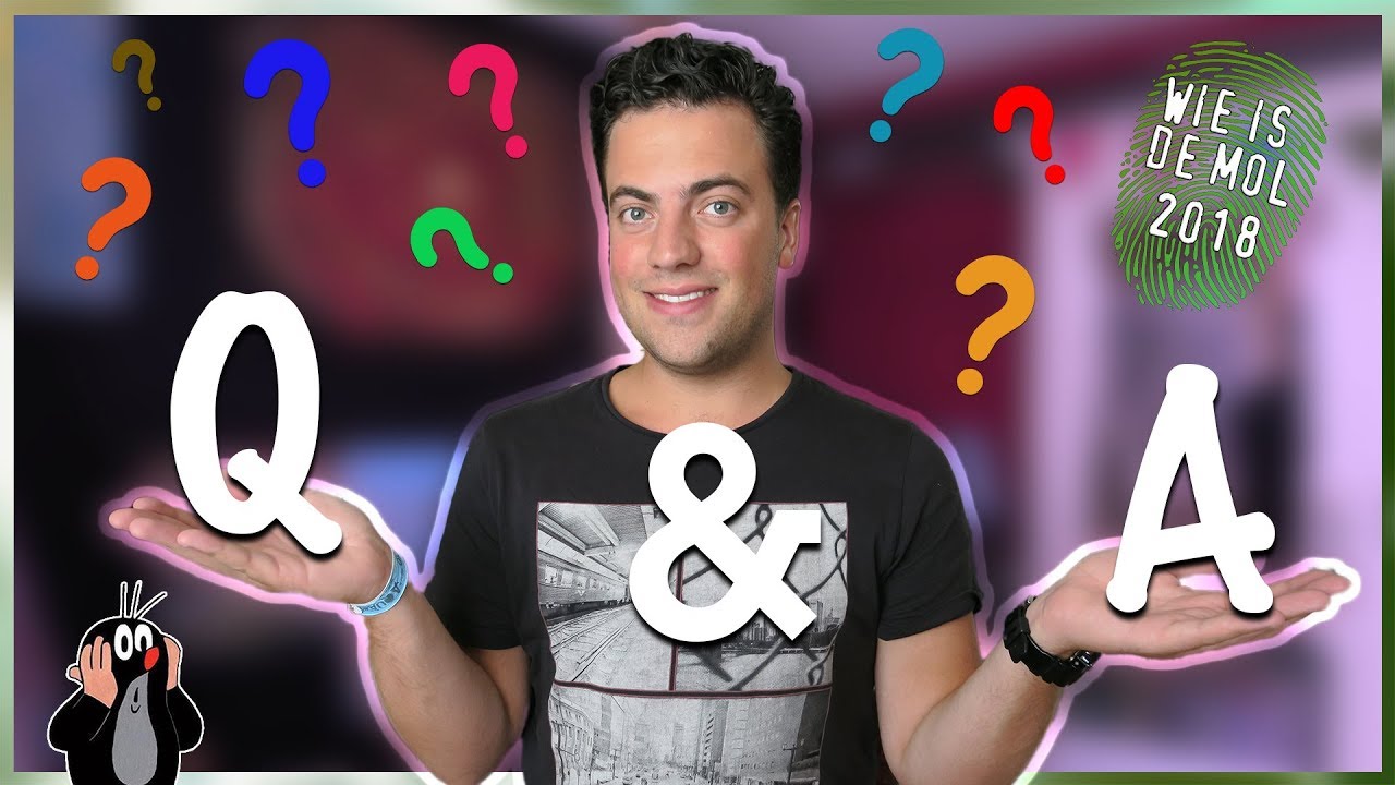 Q&A ✦ Jullie vragen beantwoord ✦ Wie is de Mol? 2018