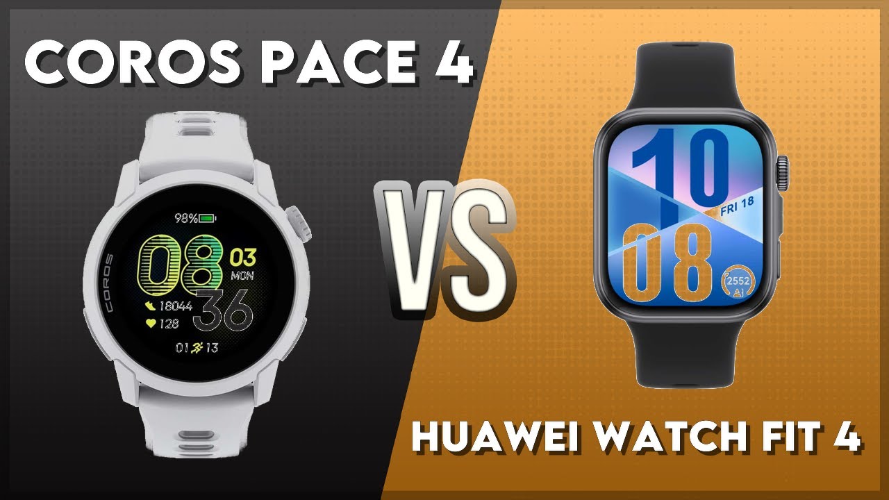 Coros Pace 4 vs Huawei Watch Fit 4 Comparison