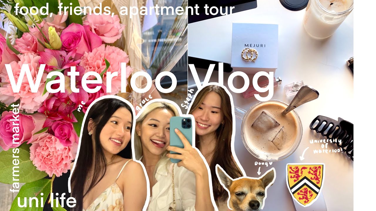 fall term vlog @ university of waterloo | housing, food, places to visit