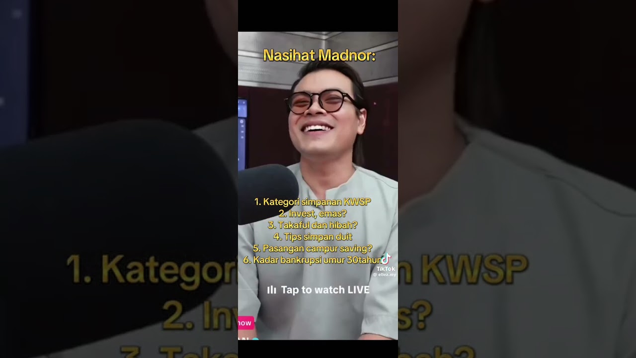 Nasihat Madnor untuk orang muda