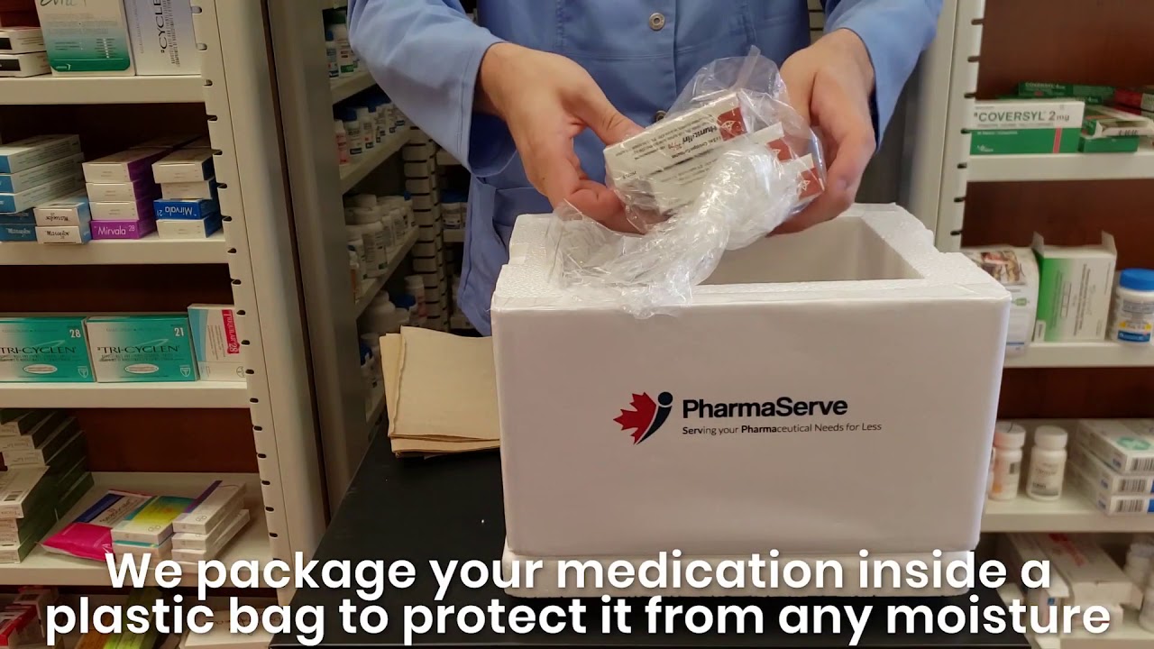 PharmaServe - How we Package Your Refrigeration Required Medications For Shipping