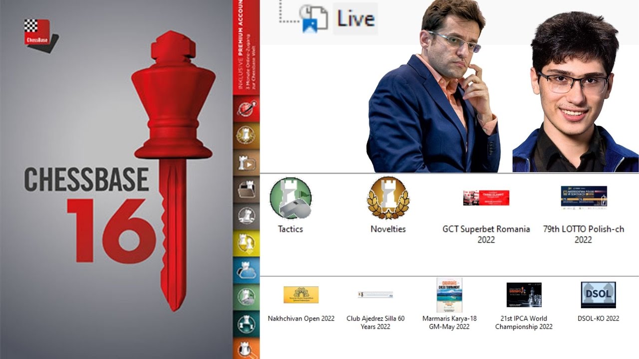 Hidden features of ChessBase 16 Part I - Recent Games | ft. Firouzja's brilliancy