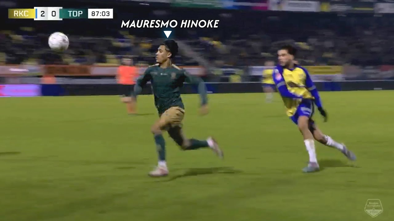 Mauresmo Hinoke vs Waalwijk - Mainnya Lincah Banget!! Masuk di Menit 76
