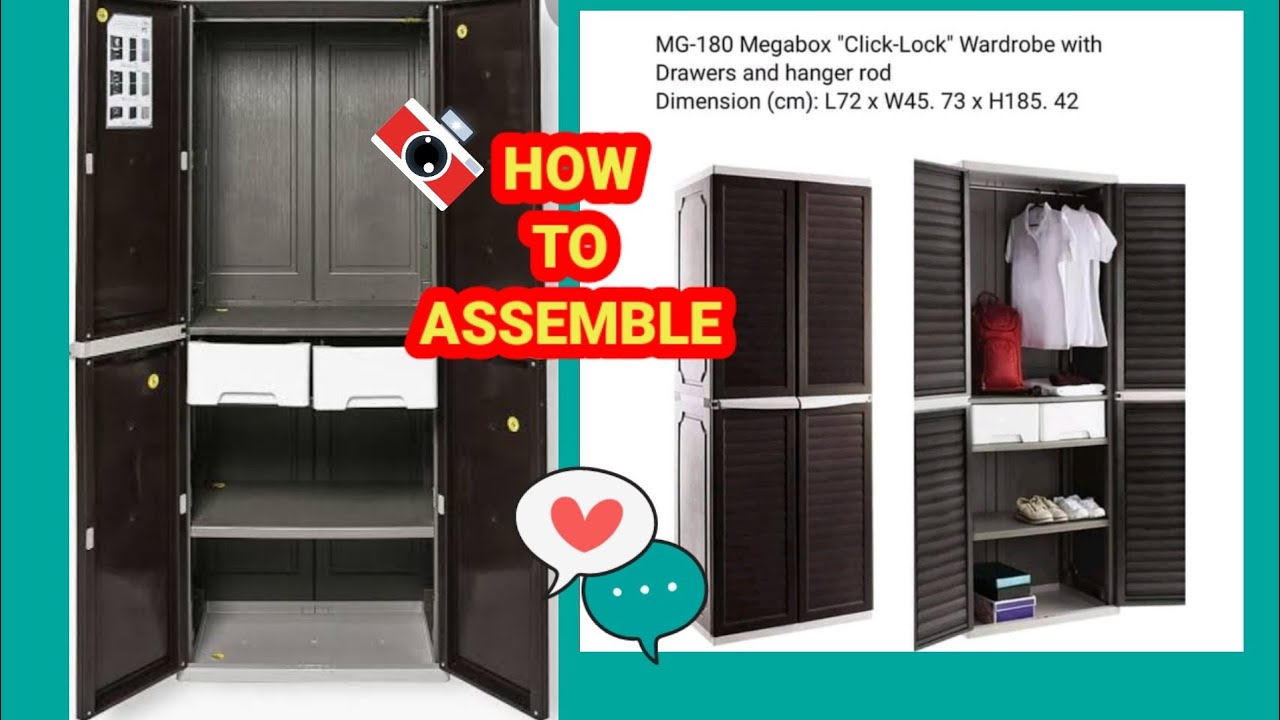 🟣HOW TO ASSEMBLE MEGA BOX DRAWER/BMJB PLASTIC